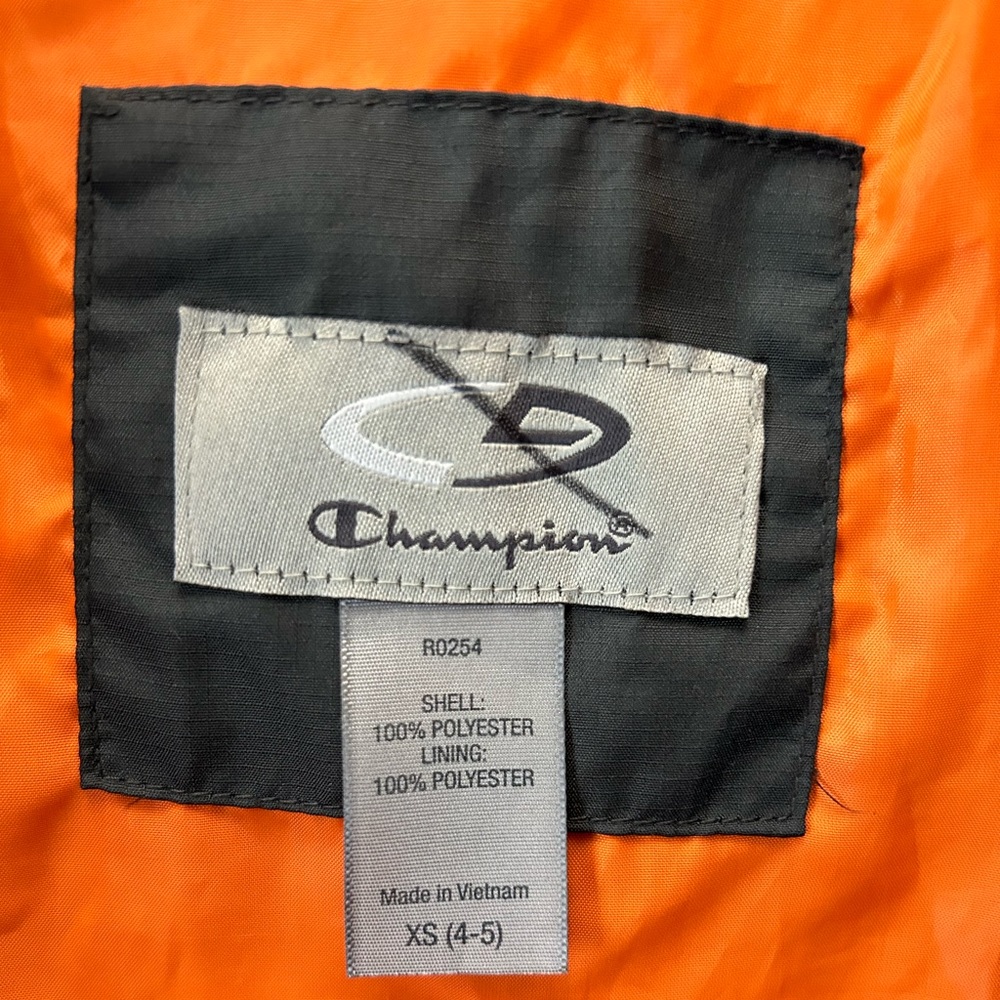 Grey and orange zipper jacket boys - Picture 3 of 4